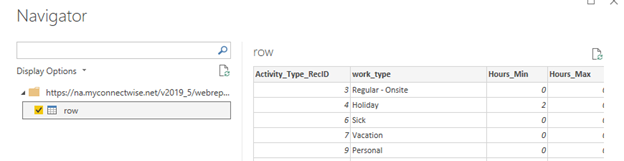 Link-PowerBI-ConnectWise-7