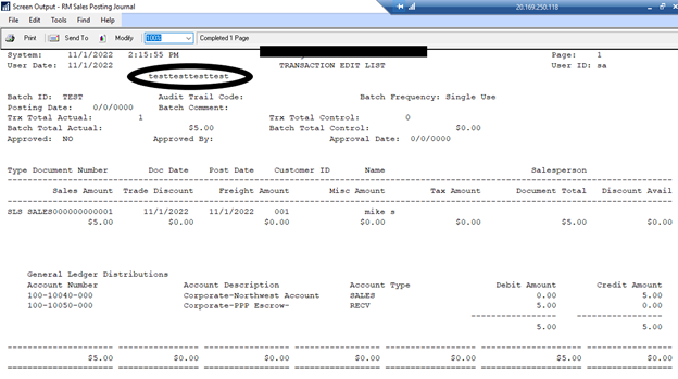 Import Report into Dynamics GP Reports.dic 1