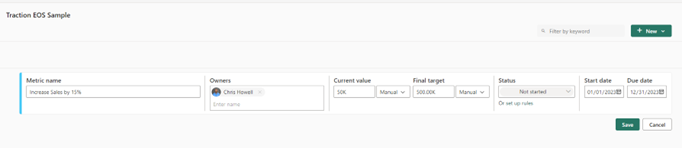 Track Traction EOS Metrics in Power BI 2