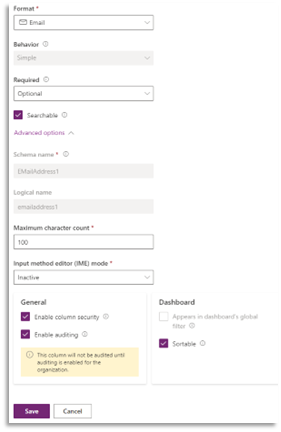 Form and Field Security Dynamics 365 6