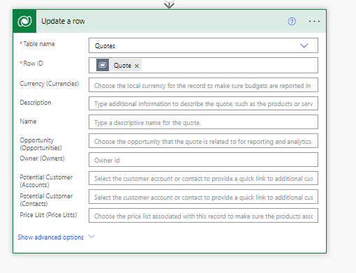 Reopen Dynamics 365 Quote using Power Automate 5