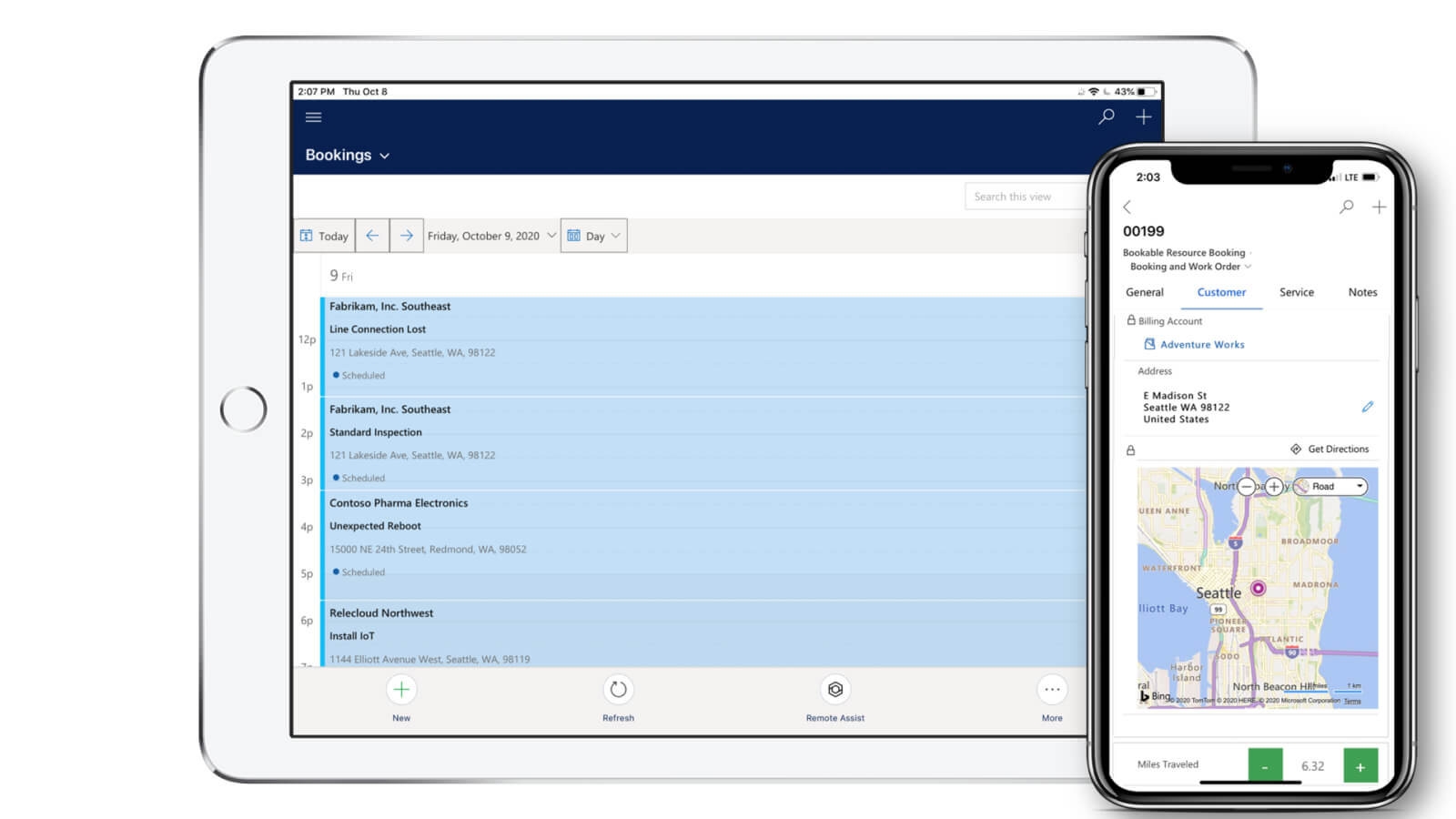 Dynamics 365 Field Service Mobile