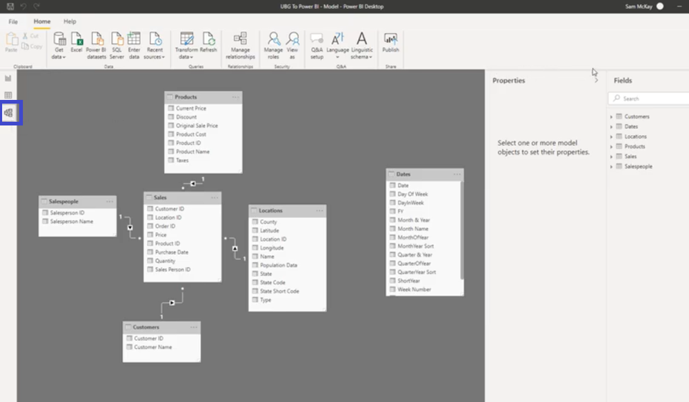 Power BI Data Modeling