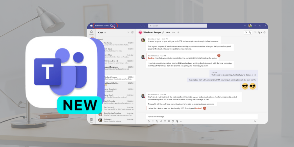 New Microsoft Teams