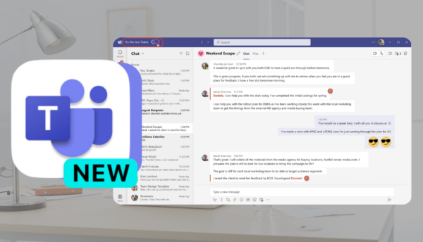 New Microsoft Teams