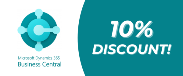 10 Percent Discount on Microsoft Dynamics 365 Business Central